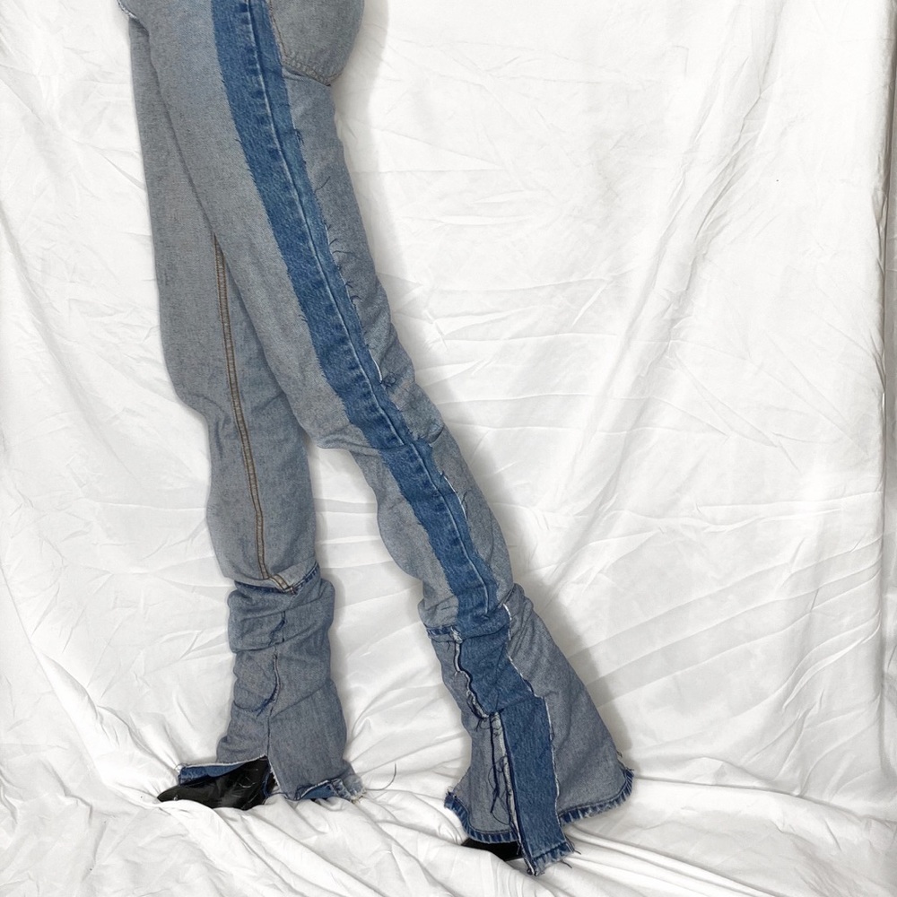 Reversed Stacked Jeans
